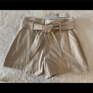 Abercrombie and Fitch faux suede shorts NWT
